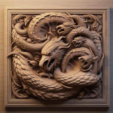 Patterns and decorations stl Megaloastia 1 3d model