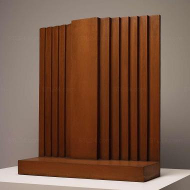 Patterns and decorations st Barnett Newman American artist 3 3d model