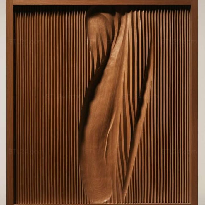 Patterns and decorations (st Barnett Newman American artist 4, PATTERN_1220) 3D models for cnc