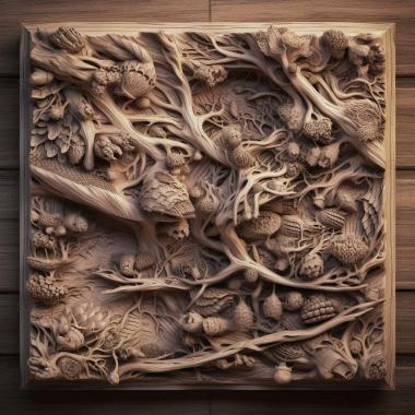Patterns and decorations stl Macrobrachium 3 3d model