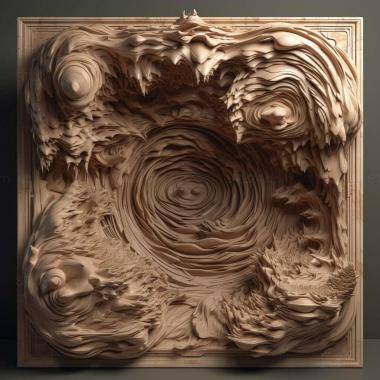 Patterns and decorations stl Hydrochasma 3 3d model