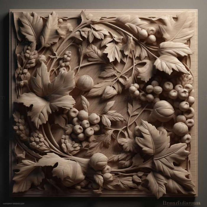 Patterns and decorations (stl Formica foreli 1, PATTERN_1241) 3D models for cnc