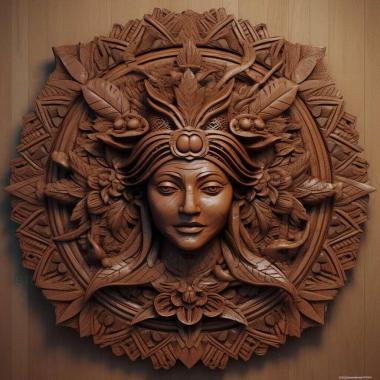 Patterns and decorations stl Saperda maculosa 3 3d model