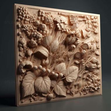 Patterns and decorations stl Glycera lapidum 1 3d model