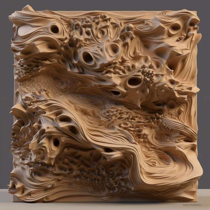 Patterns and decorations (stl Hydrocassis 1, PATTERN_1341) 3D models for cnc
