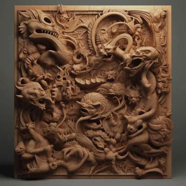Patterns and decorations Total Annihilation 1 3d model