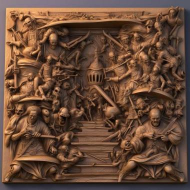 Patterns and decorations Total Annihilation 3 3d model