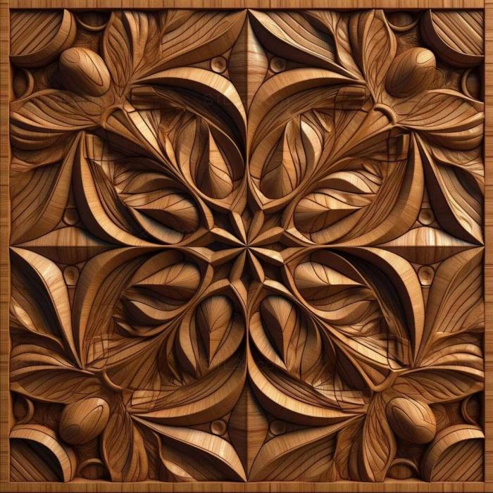 Patterns and decorations (stl geometric pattern 1, PATTERN_1393) 3D models for cnc