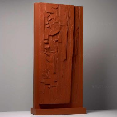 Patterns and decorations Barnett Newman American artist 2 3d model