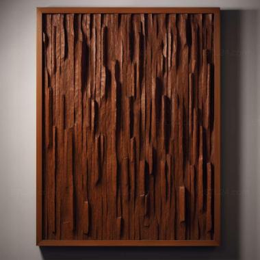 Patterns and decorations Barnett Newman American artist 3 3d model