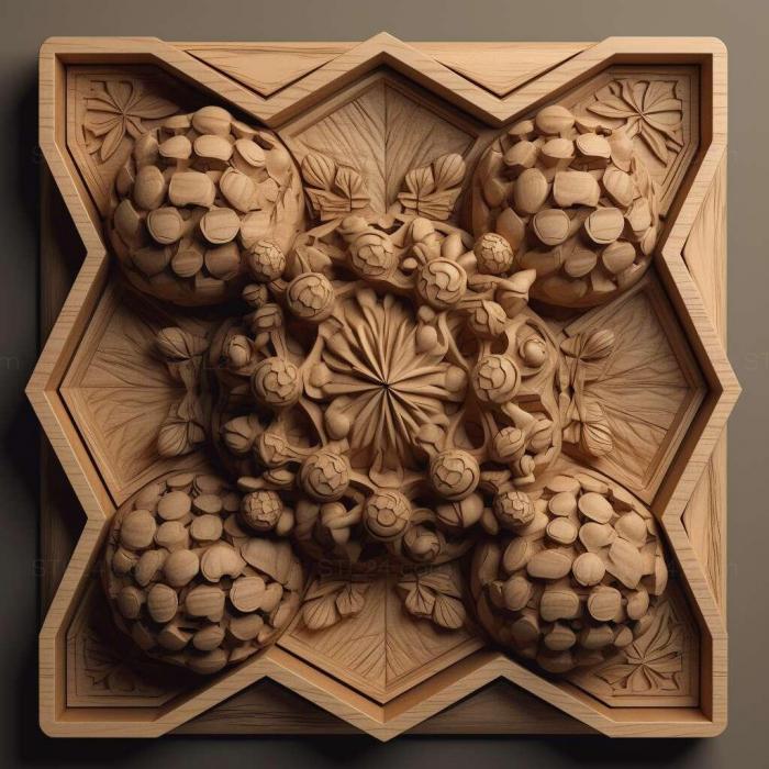 Patterns and decorations (stl Sphex gracilis 1, PATTERN_149) 3D models for cnc