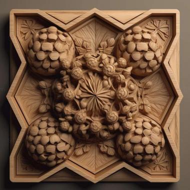 Patterns and decorations stl Sphex gracilis 1 3d model