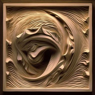 Patterns and decorations stl georgia keeffe 2 3d model