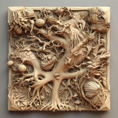 Patterns and decorations stl Rhizoecus bolacis 3 3d model