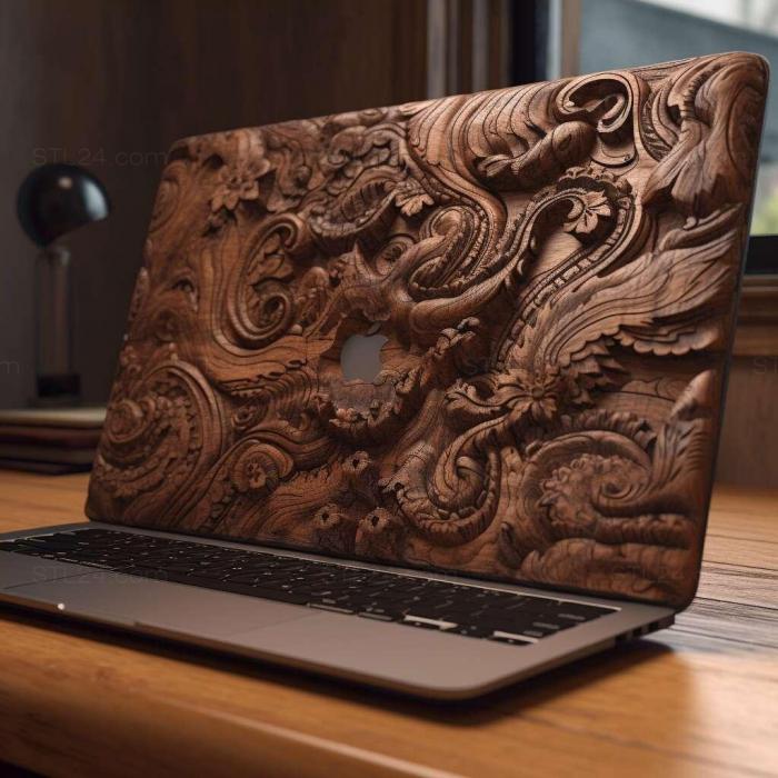 Patterns and decorations (stl macbook pro 4, PATTERN_1580) 3D models for cnc
