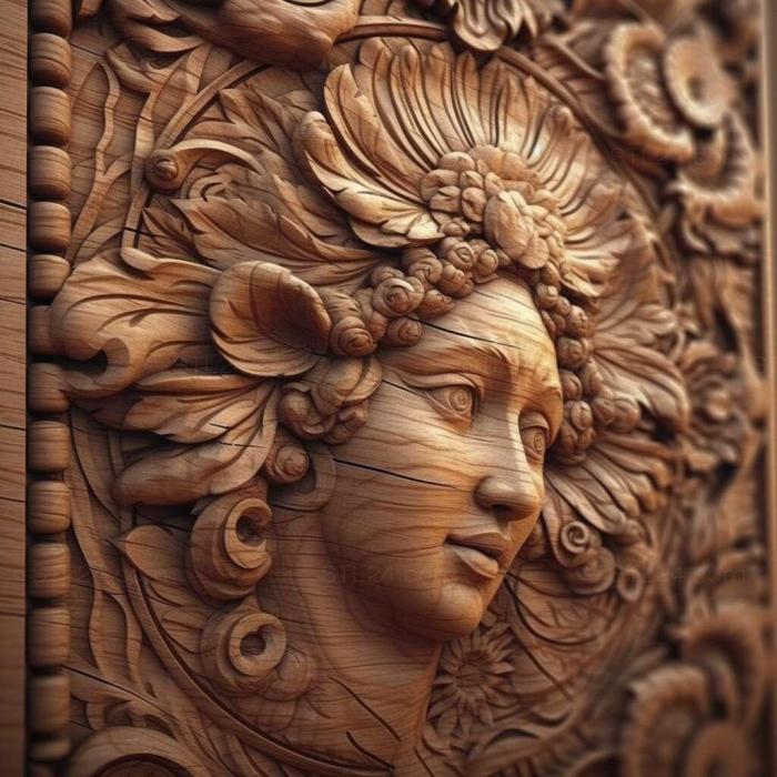 Patterns and decorations (stl small details 3, PATTERN_1667) 3D models for cnc