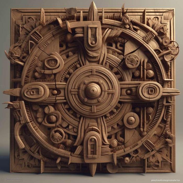 Patterns and decorations (stl Electroteleiopsis hebdomas 1, PATTERN_1681) 3D models for cnc