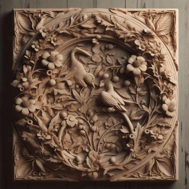 Patterns and decorations stl detailed render 2 3d model