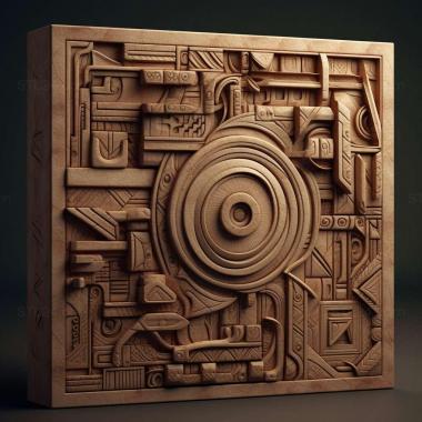 Patterns and decorations stl Glypholomatinae 1 3d model