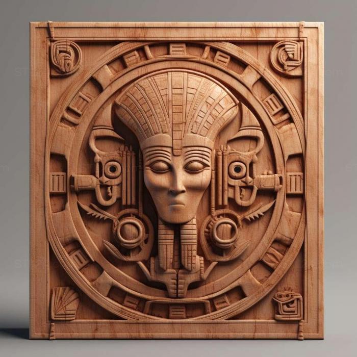 Patterns and decorations (stl Glypholomatinae 2, PATTERN_1742) 3D models for cnc