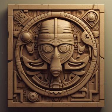 Patterns and decorations stl Glypholomatinae 3 3d model
