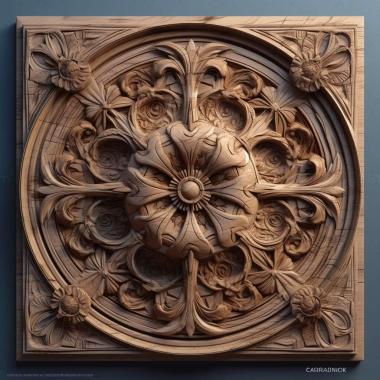Patterns and decorations stl Drymochares starcki 1 3d model