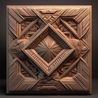 Patterns and decorations stl Pison angustivertex 1 3d model
