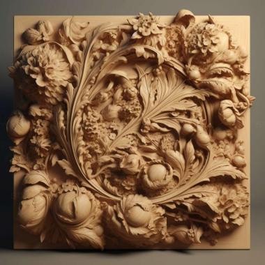 Patterns and decorations stl Leucochloridium paradoxum 4 3d model