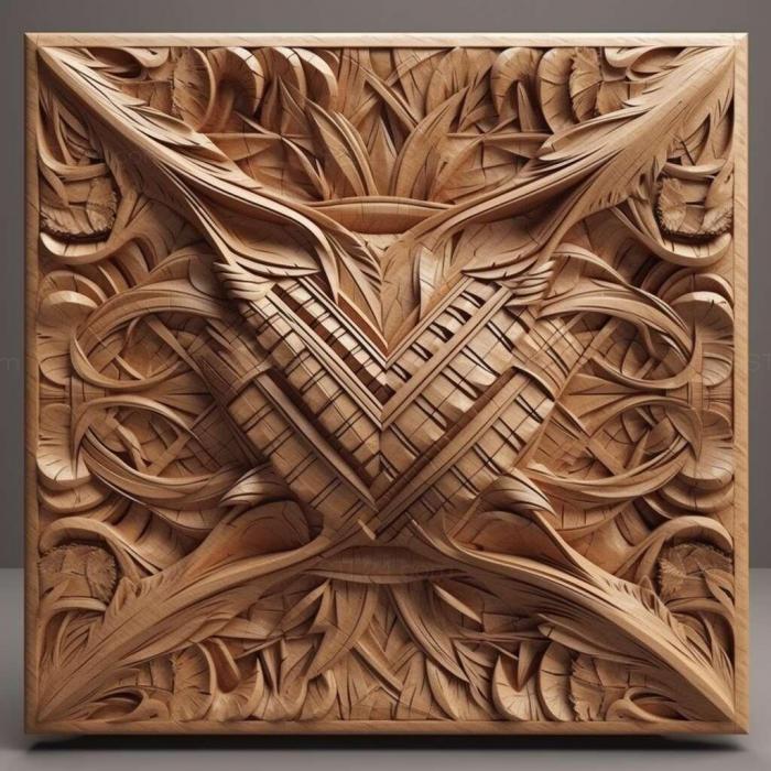 Patterns and decorations (stl Pison angustivertex 3, PATTERN_179) 3D models for cnc