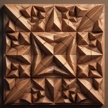 Patterns and decorations stl Pison angustivertex 4 3d model