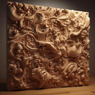 Patterns and decorations stl Formica annosa 2 3d model