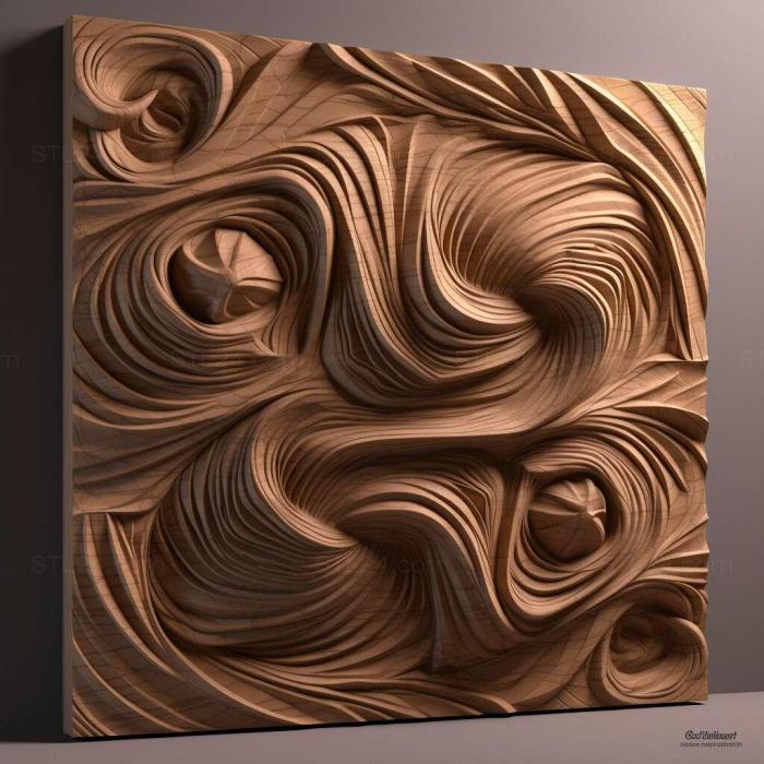 Patterns and decorations (stl Cerastipsocini 1, PATTERN_1857) 3D models for cnc