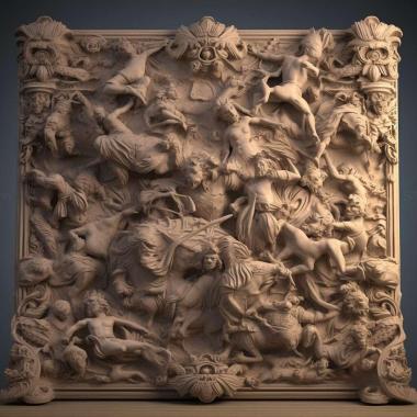 Patterns and decorations stl Cerastipsocini 2 3d model