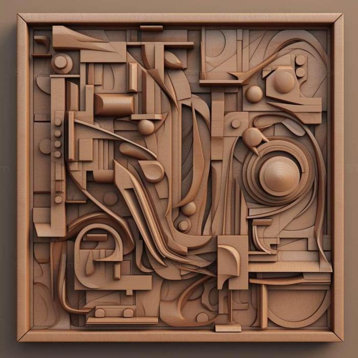 Patterns and decorations (st Postmodernism 4, PATTERN_1872) 3D models for cnc
