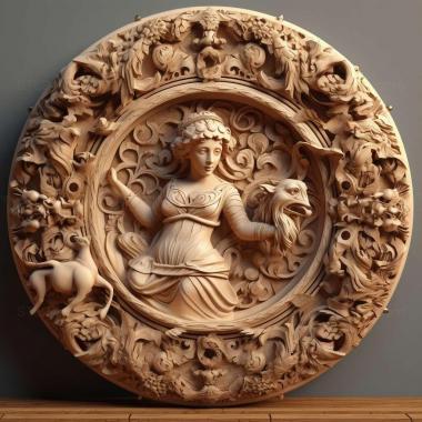Patterns and decorations stl Cambaroides 2 3d model
