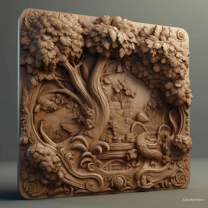 Patterns and decorations (stl Cambaroides 3, PATTERN_1891) 3D models for cnc