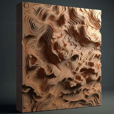 Patterns and decorations stl Formica gagates 2 3d model