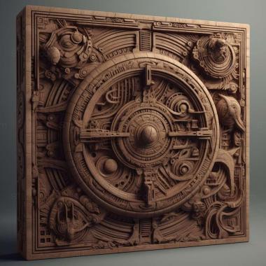 Patterns and decorations stl Cosmocomoidea atriclava 3 3d model