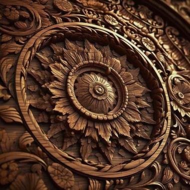 Patterns and decorations stl intricate details 2 3d model