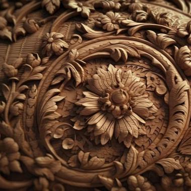 Patterns and decorations stl intricate details 3 3d model