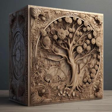 Patterns and decorations stl Formica pallidefulva 3 3d model