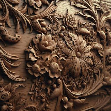 Patterns and decorations stl photorealistic intricate 3 3d model