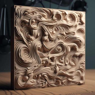 Patterns and decorations stl generative designed 1 3d model