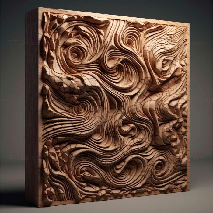 Patterns and decorations (stl generative designed 4, PATTERN_2036) 3D models for cnc