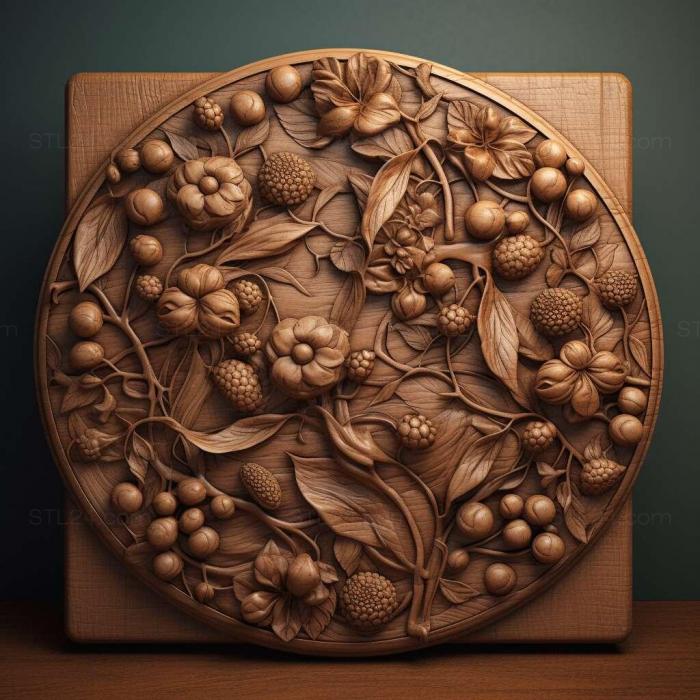 Patterns and decorations (stl Leptometriella 2, PATTERN_2082) 3D models for cnc