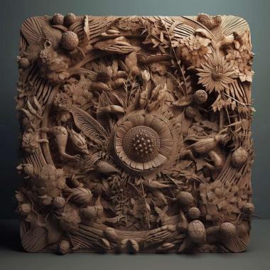 Patterns and decorations stl Proplanicoxa 2 3d model