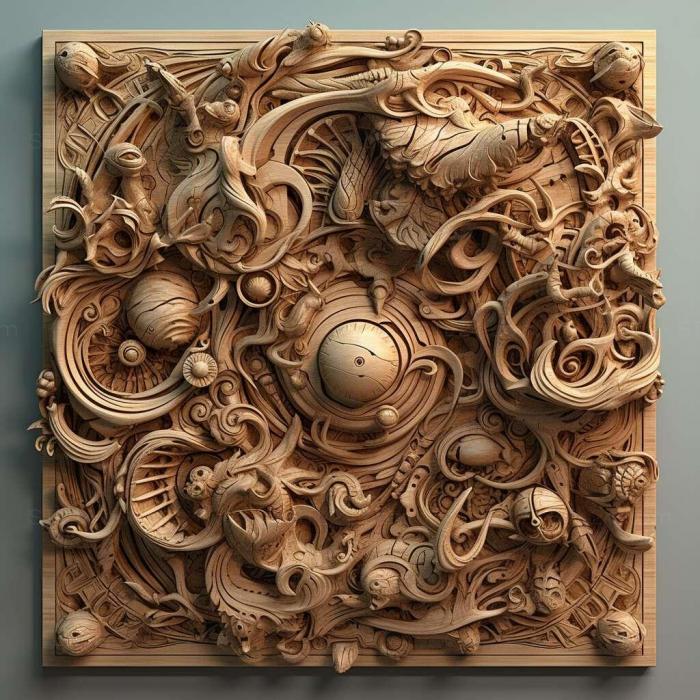 Patterns and decorations (stl Proplanicoxa 3, PATTERN_2159) 3D models for cnc