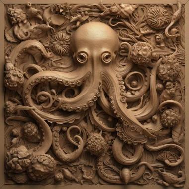 Patterns and decorations stl Dioctophymatida 1 3d model