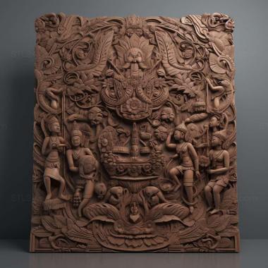 Patterns and decorations Carebara terayamai 3 3d model
