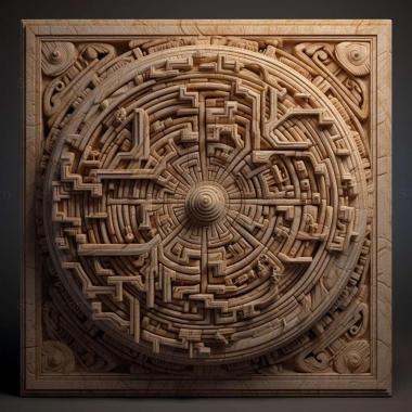 Patterns and decorations stl Acmaeodera labyrinthica 3 3d model